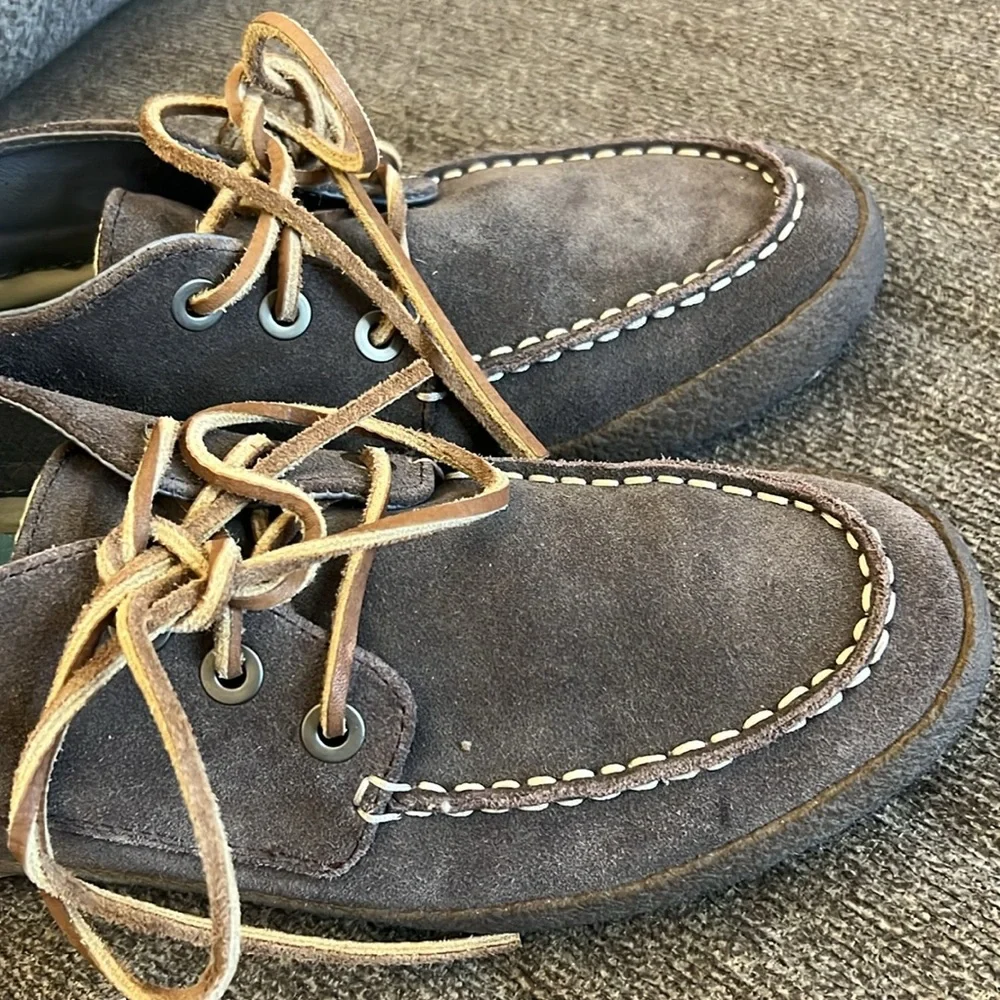 SEAVEES Men Suede Bayside‎ Moc Gray Color Size 8